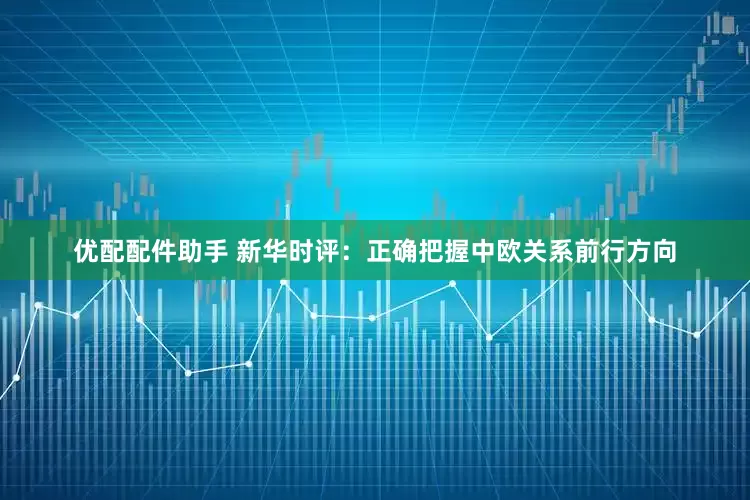 优配配件助手 新华时评：正确把握中欧关系前行方向